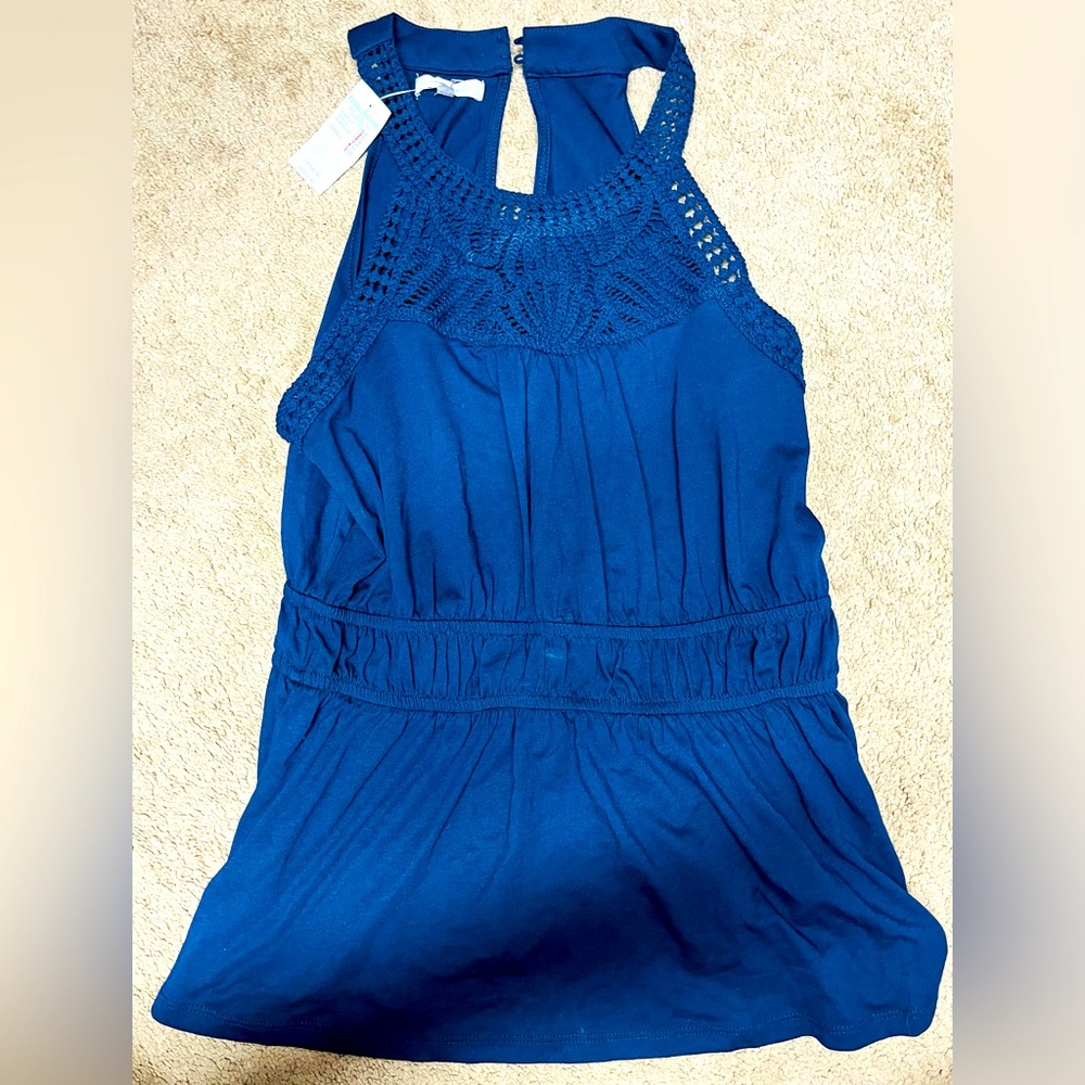 Ladies Navy Blue Sleeveless Top from Maurice’s